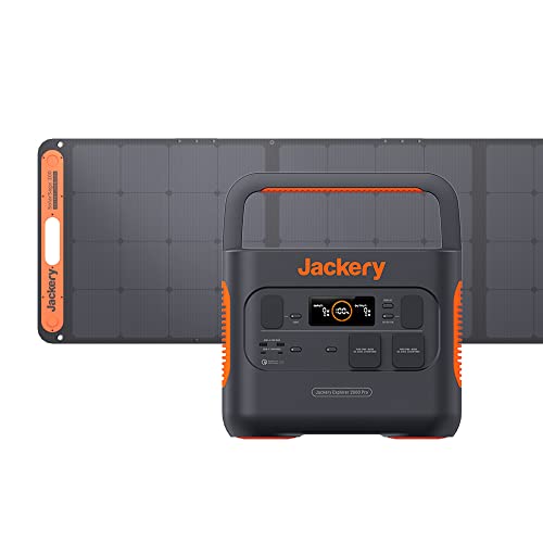 Jackery Solargenerator 2000 PRO, 2160Wh Powerstation mit SolarSaga...