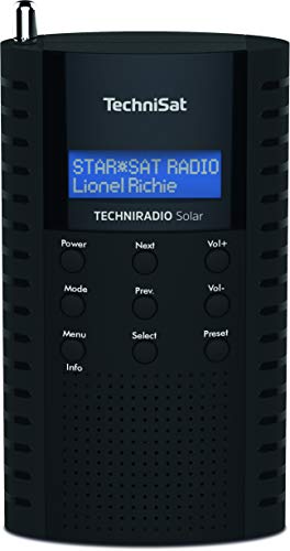 TechniSat TechniRadio Solar tragbares DAB Radio (DAB+, UKW,...