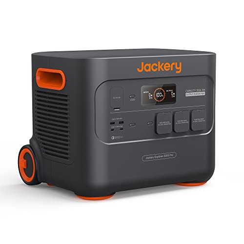Jackery Explorer 3000 Pro Tragbare Powerstation 3024Wh, bis zu 3000W...