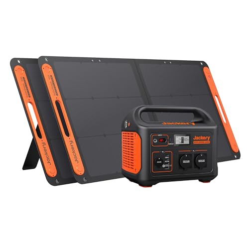 Jackery Solargenerator 1000, 1002WH Tragbare Powerstation mit 2*...