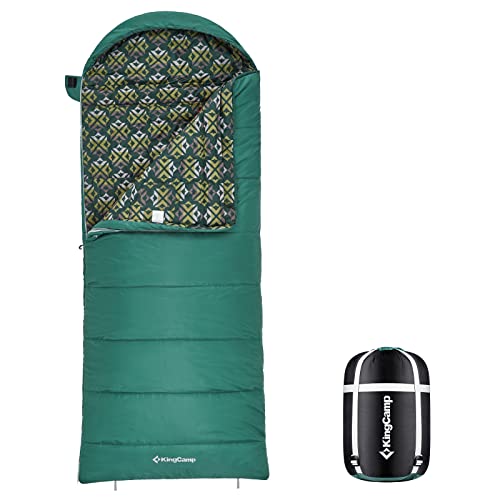 KingCamp Schlafsack Deckenschlafsäcke Leichtgewichtig 3-4 Season L/XL...