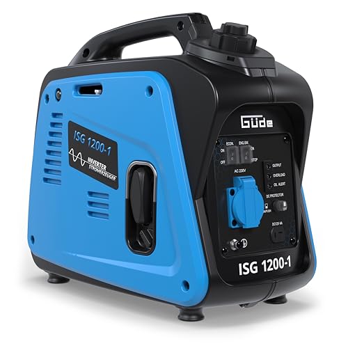 Güde Inverter Stromerzeuger ISG 1200-1 (4-Takt Motor, Benzin, 1,3/1,8...