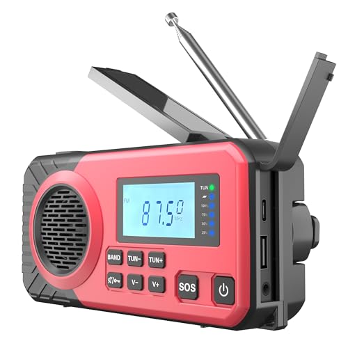 Acta Berg Kurbelradio | Notfallradio mit Kurbel & 5000 mAh Akku |...