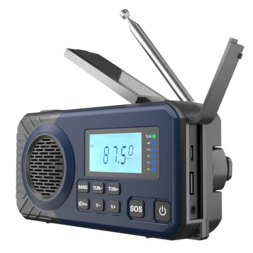 Acta Berg Kurbelradio | Notfallradio mit Kurbel & 5000 mAh Akku |...