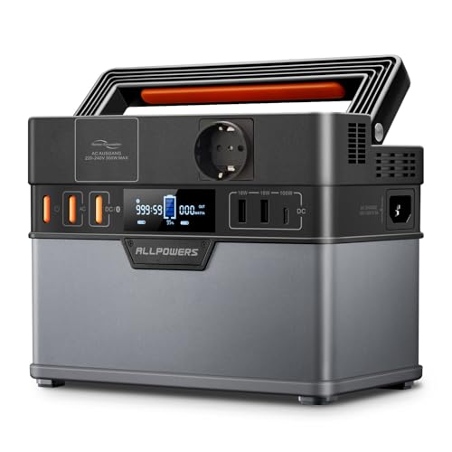 ALLPOWERS S300 PLUS Tragbarer Powerstation 288Wh Mobile...