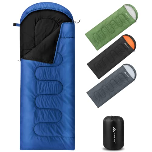 Forceatt Schlafsack 4 Jahreszeiten Schlafsack kleines packmaß...
