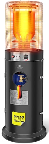 KESSER® Heizstrahler Gas KE12 Heizpilz für Terrasse Terrassenheizer...