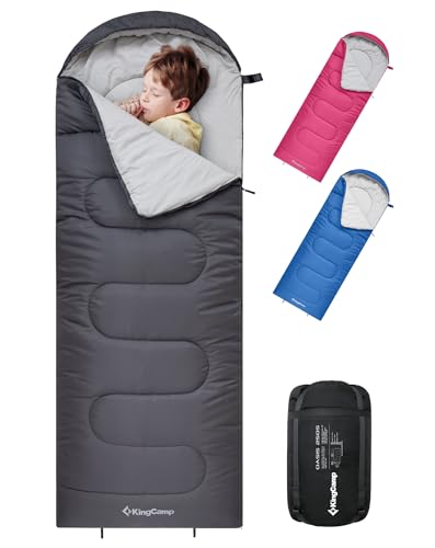 KingCamp Kinderschlafsack Deckenschlafsäcke Leichtgewicht Warm...