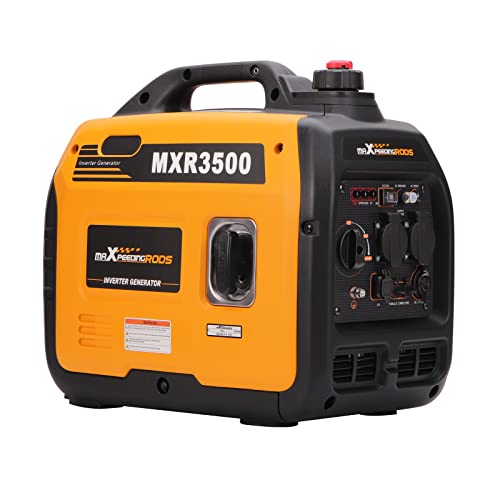 maXpeedingrods Inverter Stromerzeuger 3300W Stromgenerator Benzin...