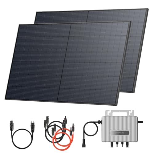 Solarway® 1000Wp / 800W Balkonkraftwerk komplett Steckdose - neuester...