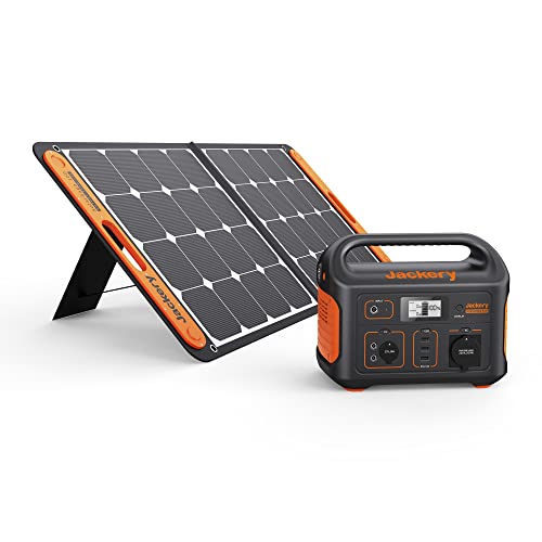 Jackery Solargenerator 500, 518WH Tragbare Powerstation mit SolarSaga...