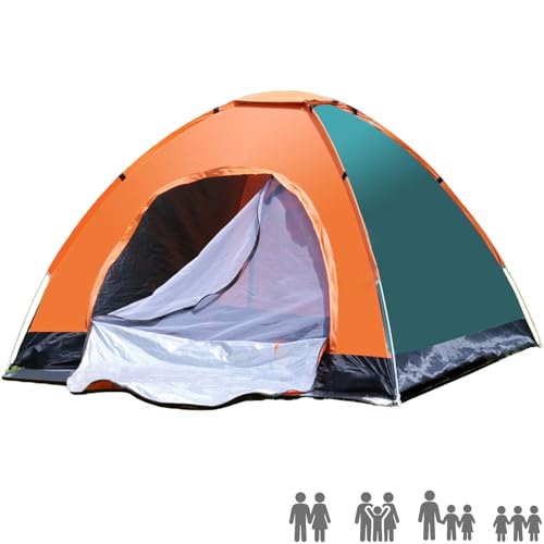 KEELYY Wurfzelt 2 Personen Pop Up Zelt Leicht Camping Zelt Wasserdicht...