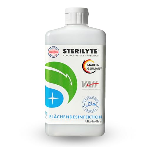 STERILYTE Flächendesinfektionsmittel 1 x 500 ml – Nachhaltig,...