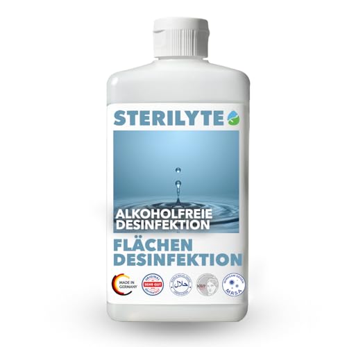STERILYTE Flächendesinfektionsmittel 1 x 500 ml – Nachhaltig,...