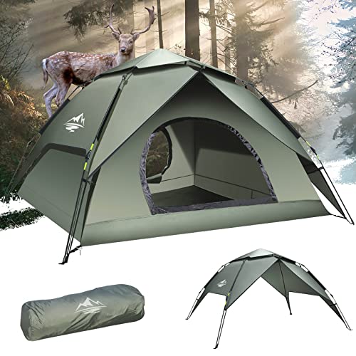 Camping Zelt Automatisches Sofortzelt 2-3 Personen Pop Up,...