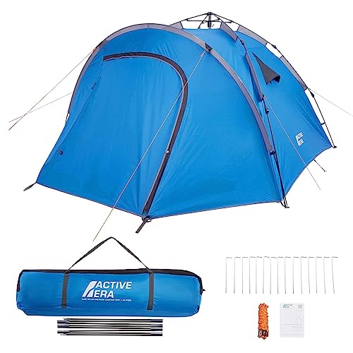 Active Era Premium Kuppelzelt für 2-3 Personen – Doppelwandiges...