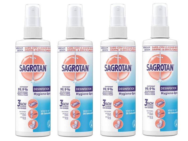 Sagrotan Hygiene Pumpspray – Desinfektionsmittel für Textilien und...