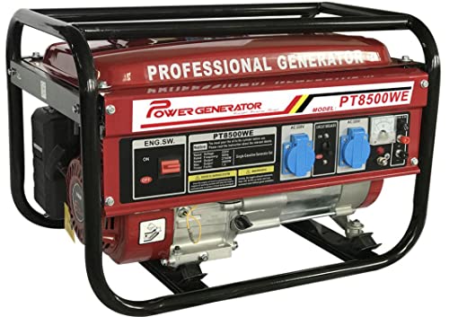Stromerzeuger 6,5 HP Generator 3000 W Benzin 1-Phasen...