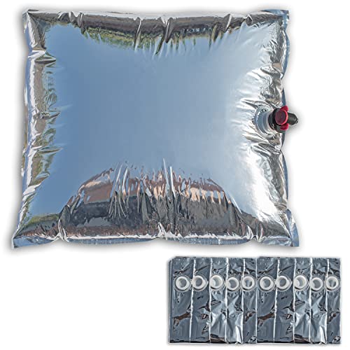 10 x 15 L Wasserbeutel | BPA Frei | Wassersack mit Ablasshahn |...