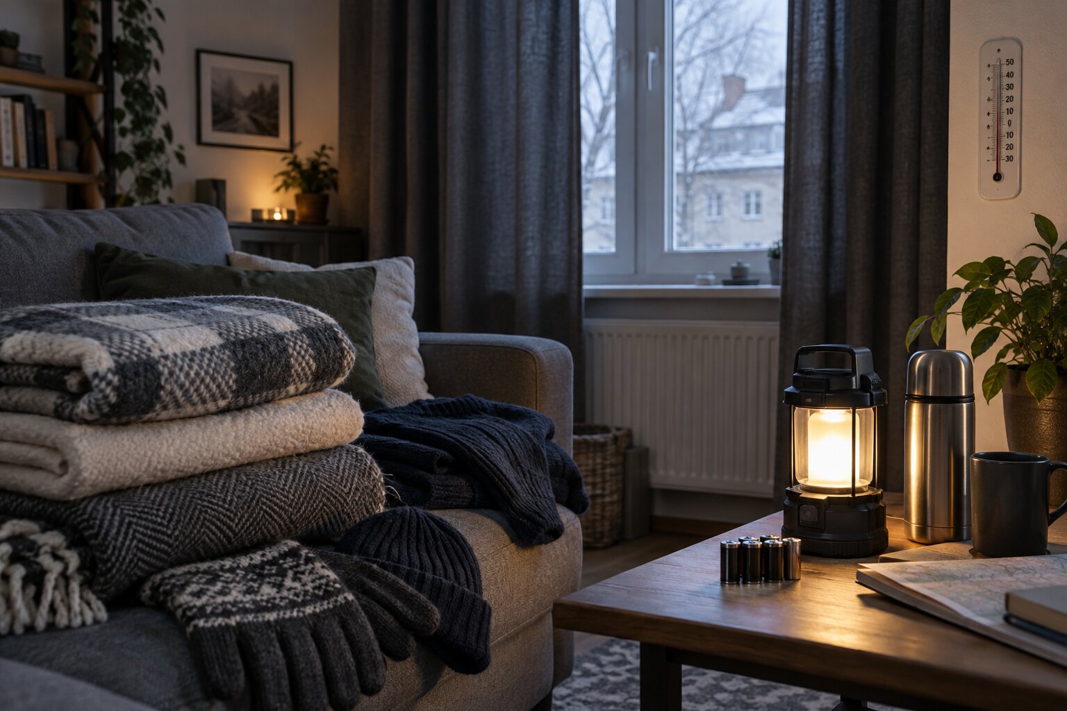 Stromausfall und Energieversorgung 3 Warme Decken und sichere Vorbereitung auf einen Stromausfall im Winter